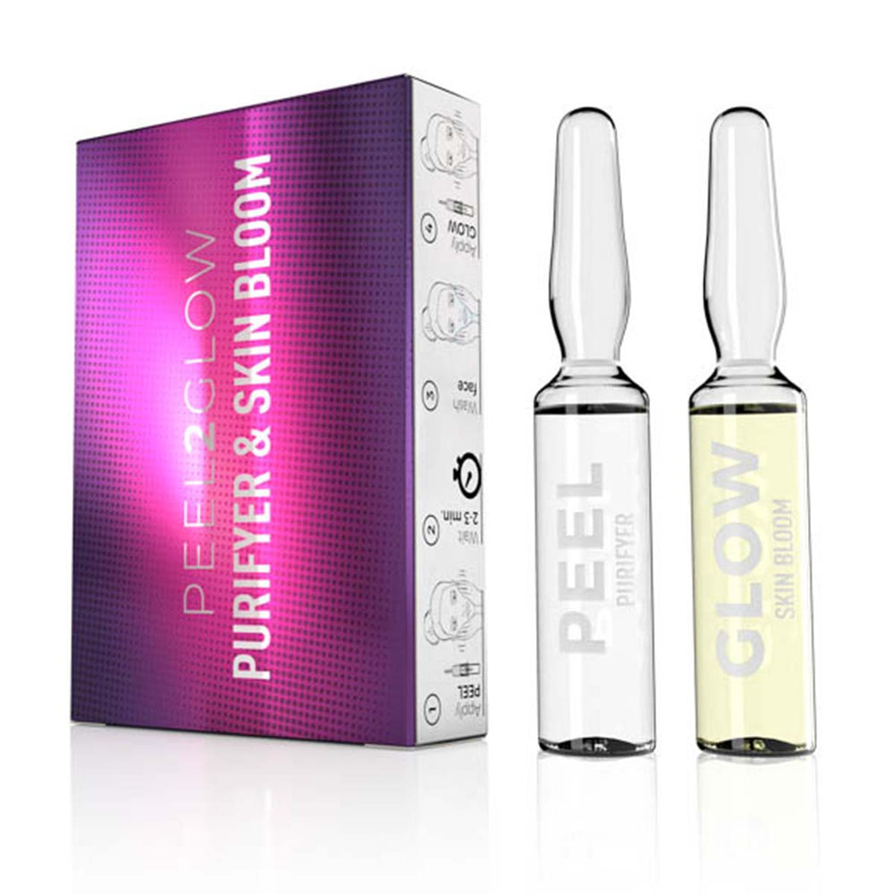 PEEL2GLOW PURIFYER & SKIN BLOOM –  1 BEHANDELING