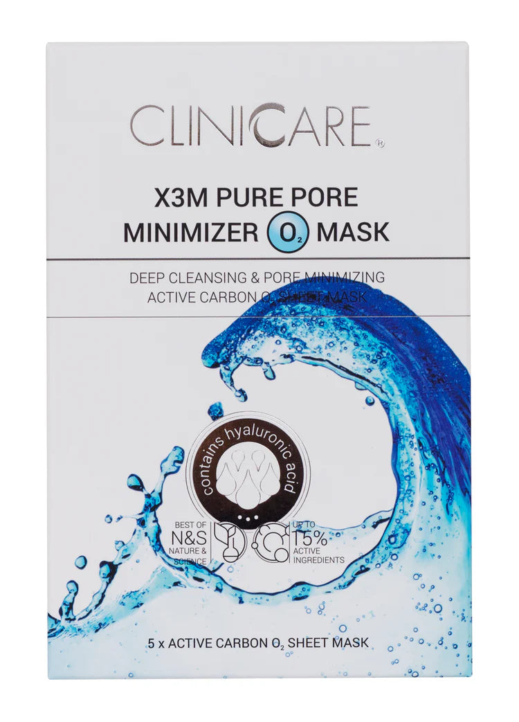 Cliniccare X3M pure pore minimizer O2 mask