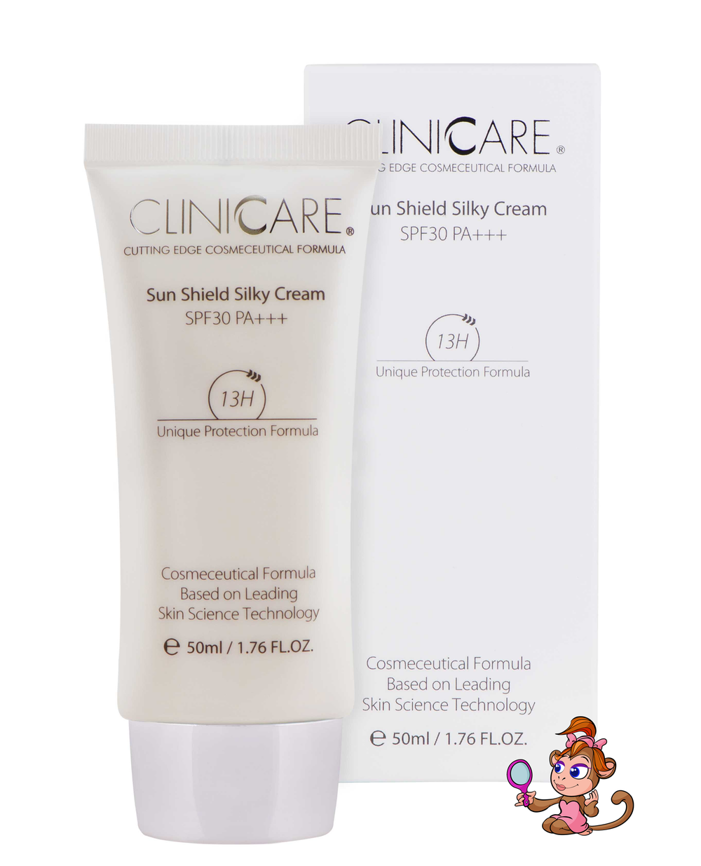 Sun Shield Silky cream Cliniccare - SPF 30