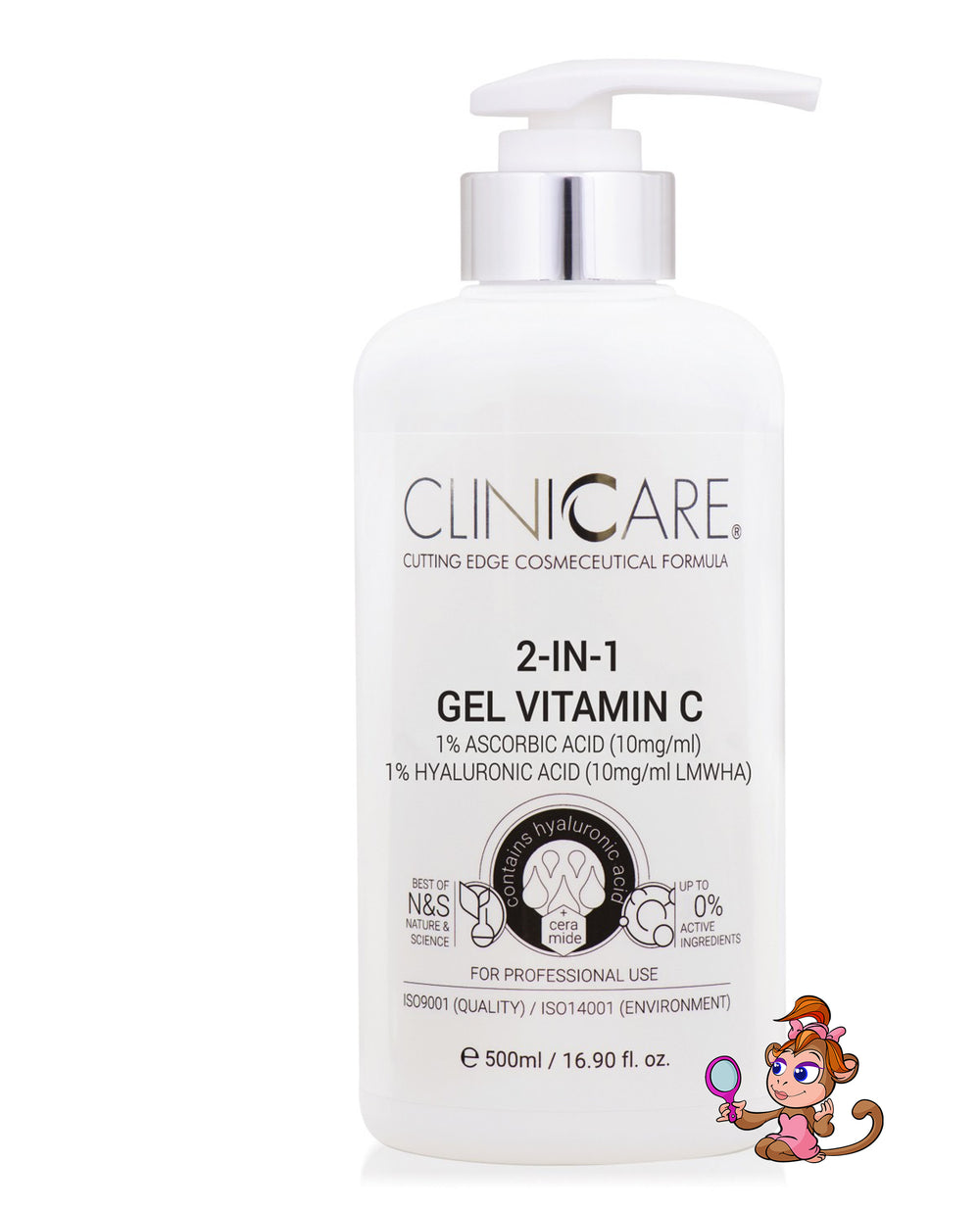 Cliniccare Silky 2 in 1 gel vitamin C