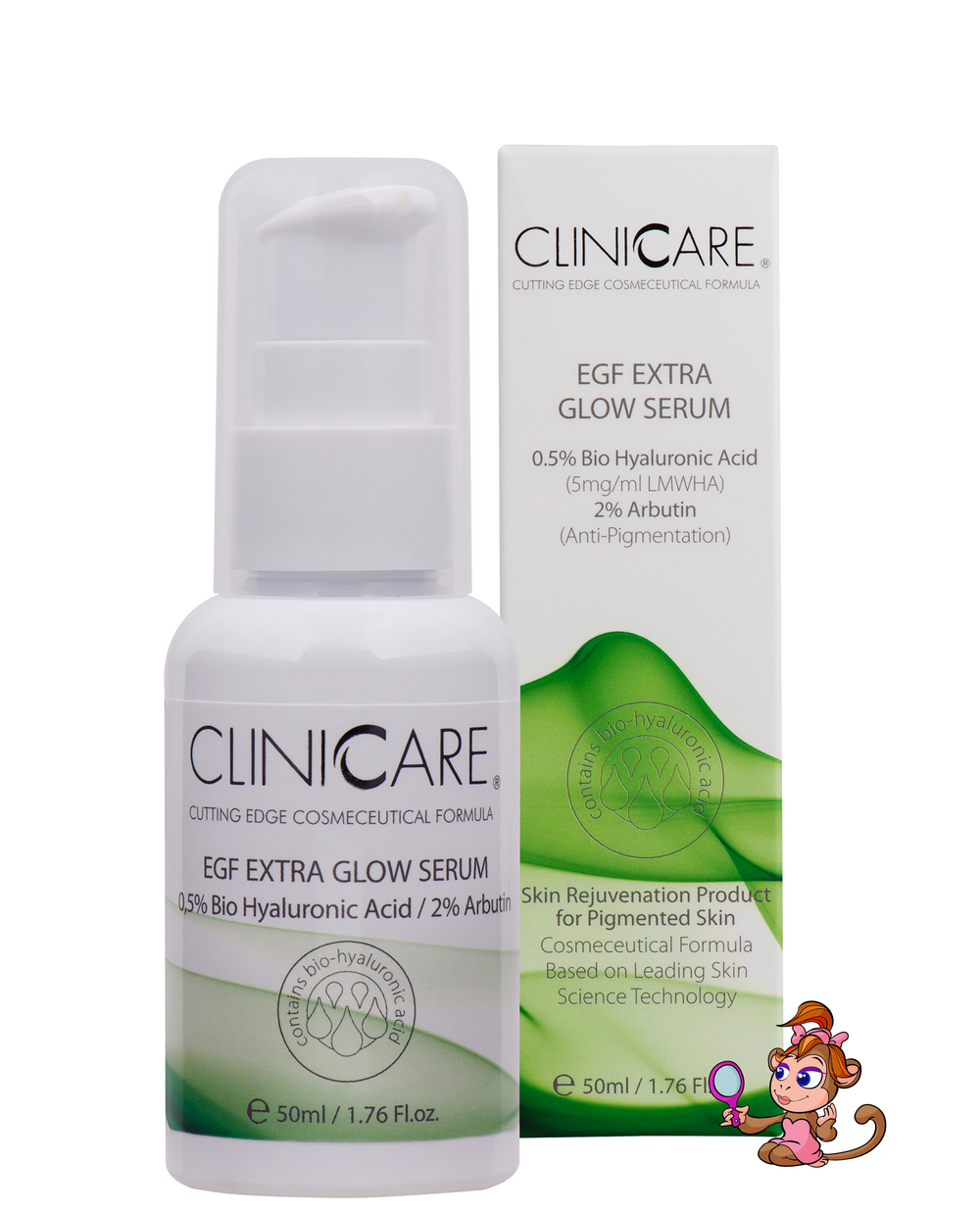Cliniccare EGF / Hyaluronzuur Serum