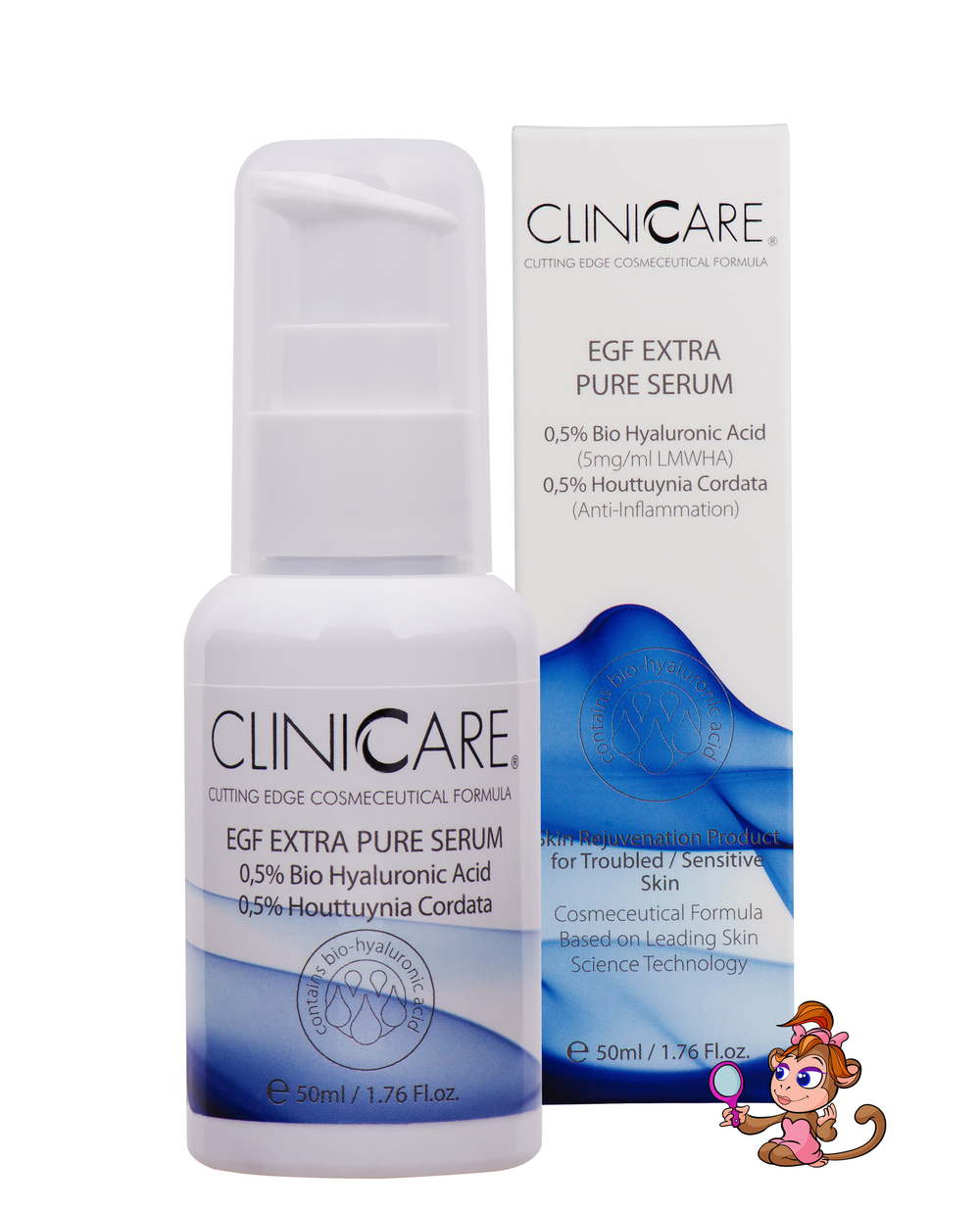 Cliniccare EGF / Hyaluronzuur Serum